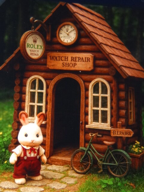 森のシルバニア時計修理工房